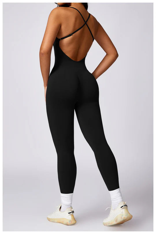 JUMPSUIT DEPORTIVO PUSH UP CON FAJA INTERNA COD 343