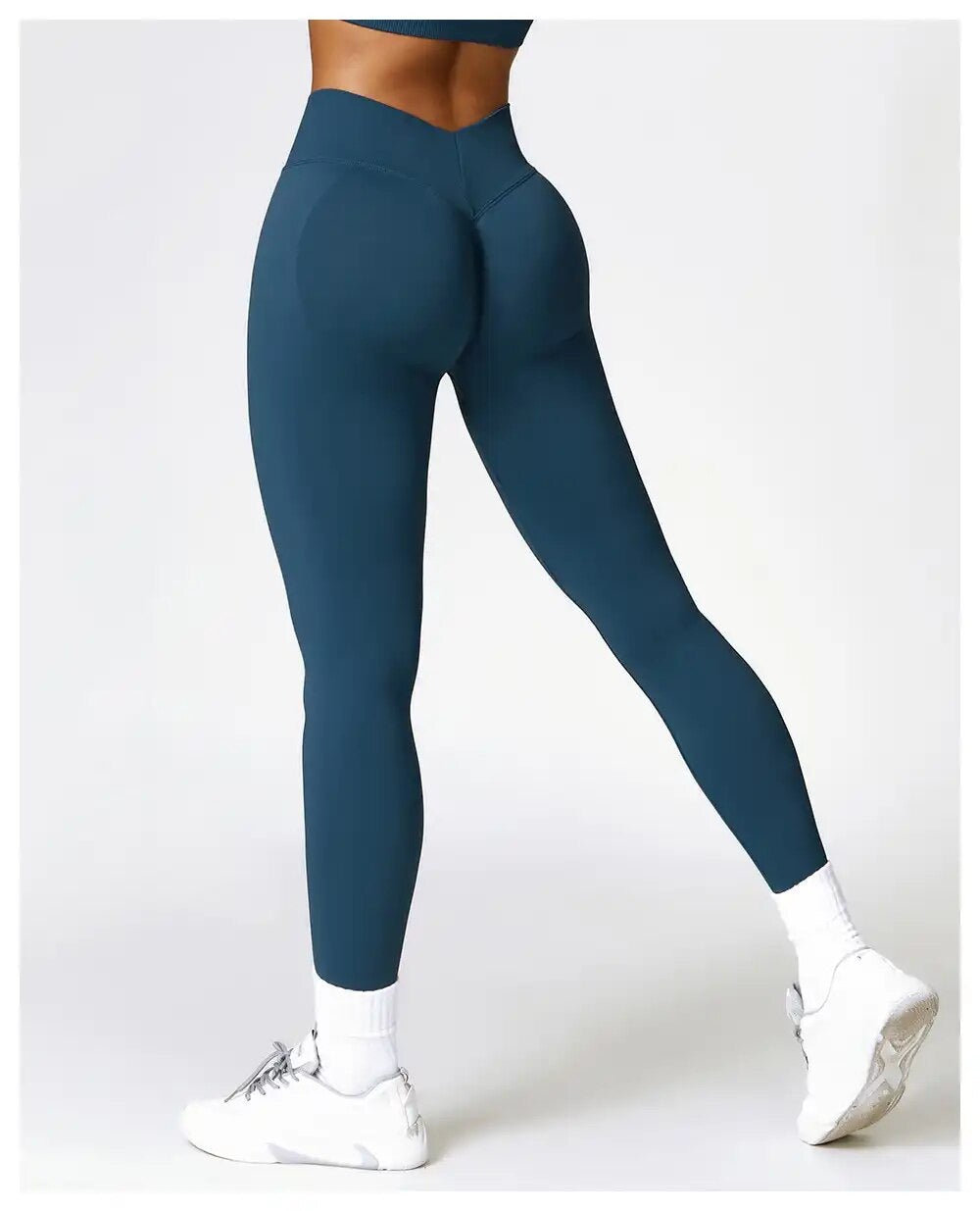 LEGGINS COD318 CON COMPRESION DE ABDOMEN PUSH UP CUT V C